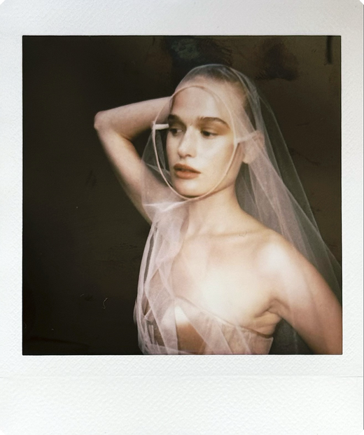 ELLIS FAAS backstage polaroid